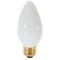 2Pk - Satco 40W 120V F15 White E26 Medium Base Incandescent light bulb